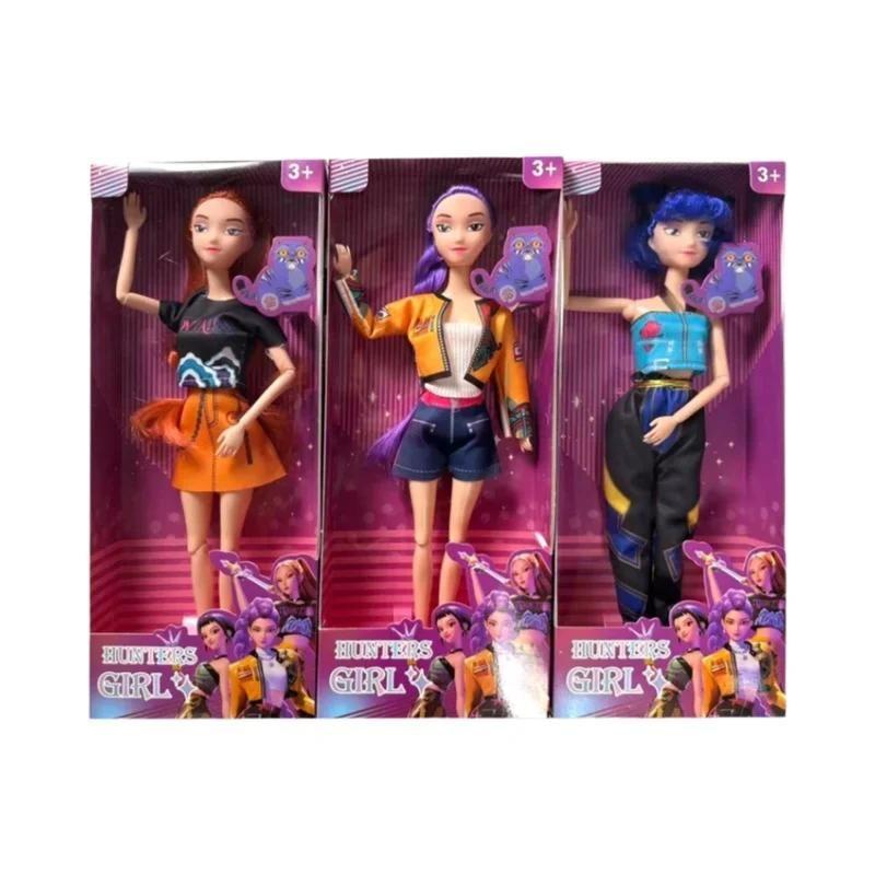 Bonecos De Ação Kpop Demon Hunters Derpy Rumi Mira Zoey Sussy